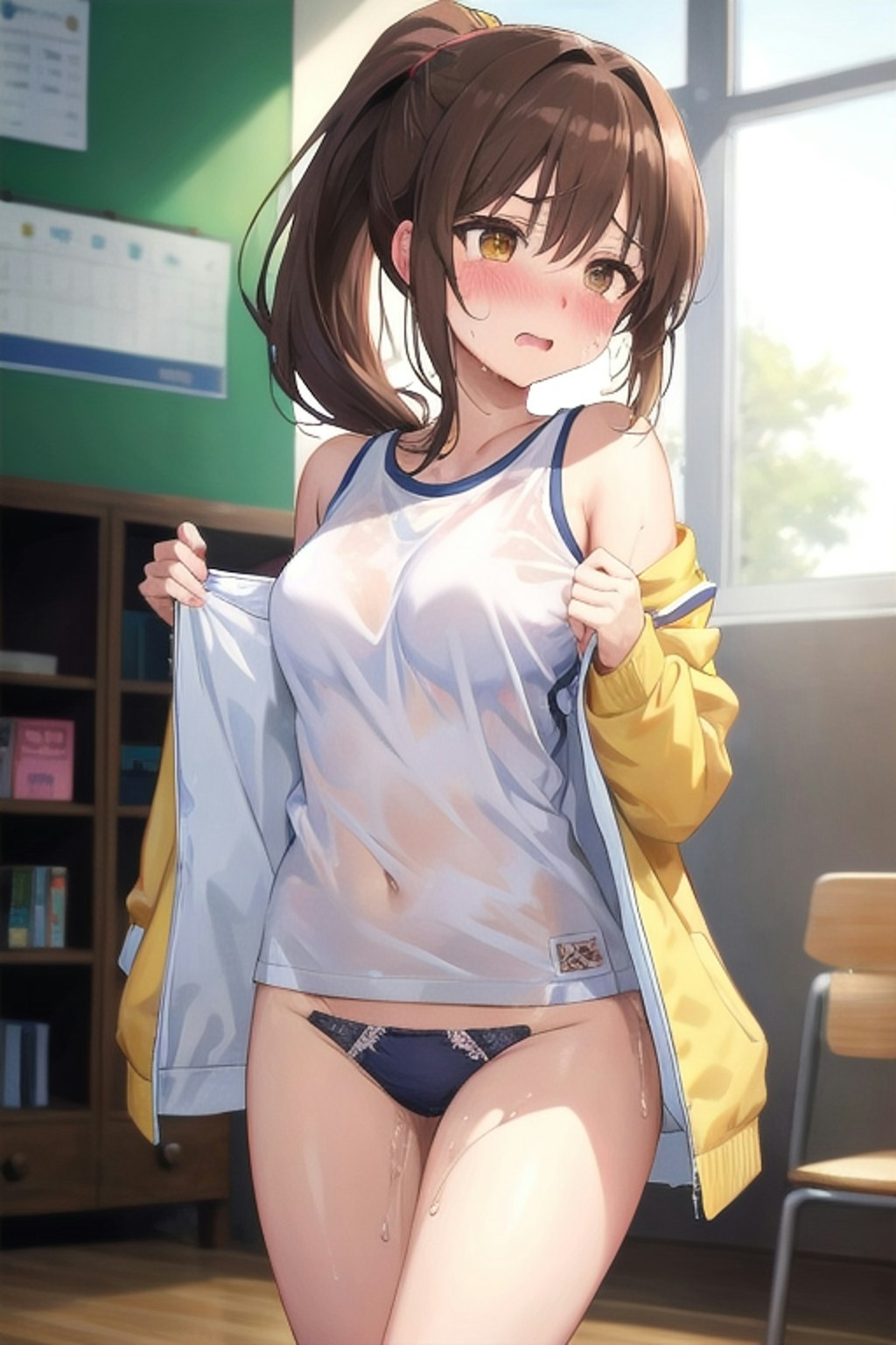 見られると興奮しちゃうんです❤️💦