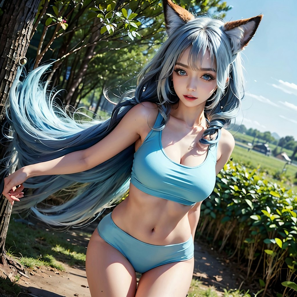 #可愛い獣娘　伊庭楓