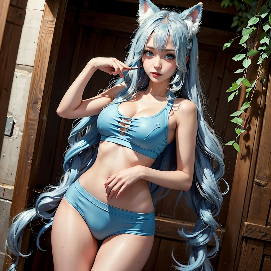 #可愛い獣娘　伊庭楓