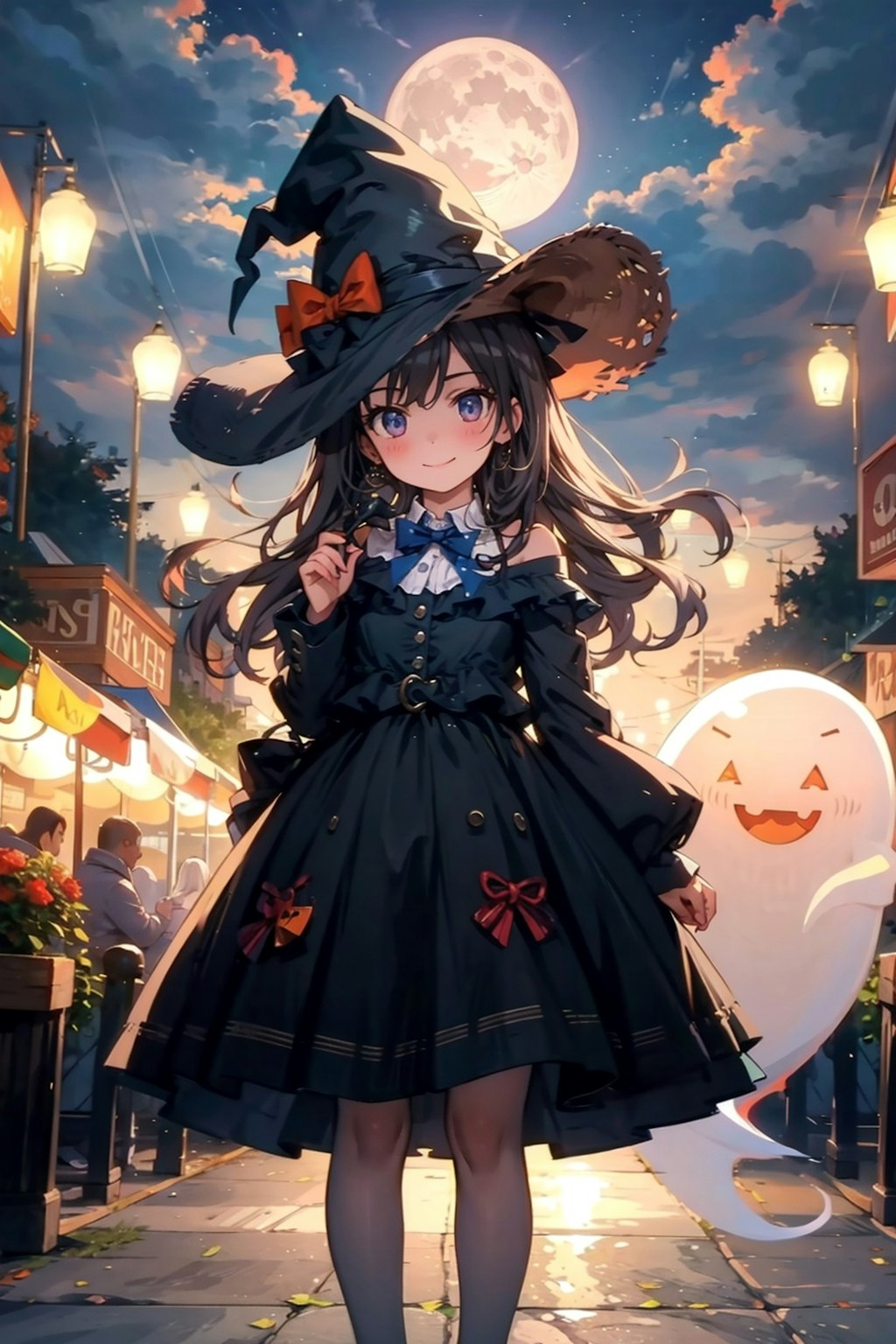 ちちぷい生成：ハロウィン（TOPAZ)