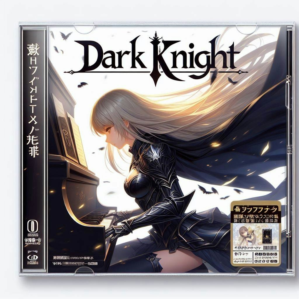 [Dark knight]CDパッケージ風