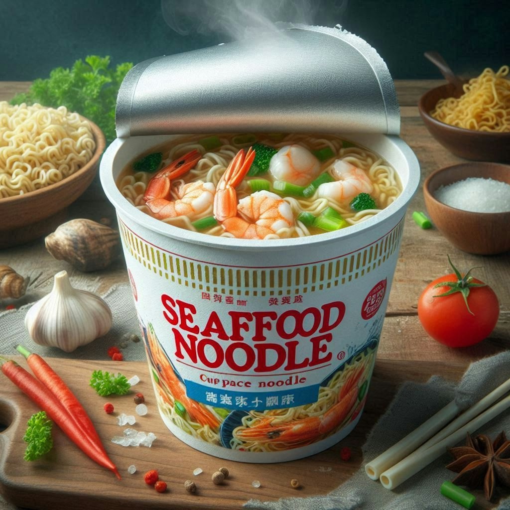 カップ麺seafoodnoodle