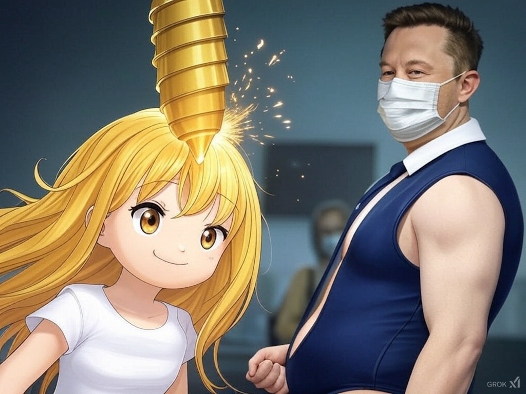 たぶんドリルヘアー
