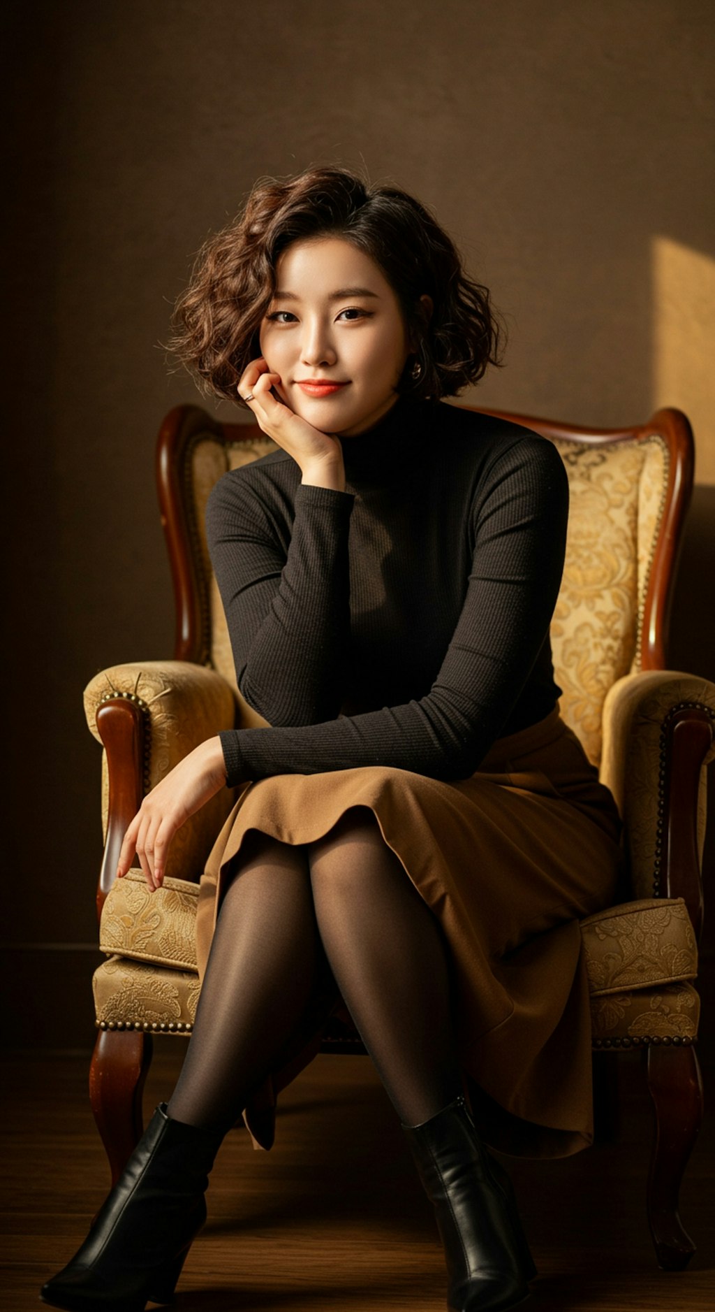 豊満女