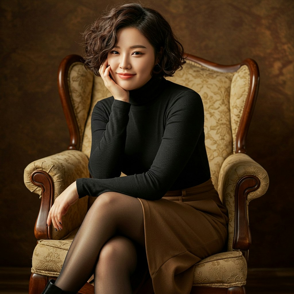 豊満女