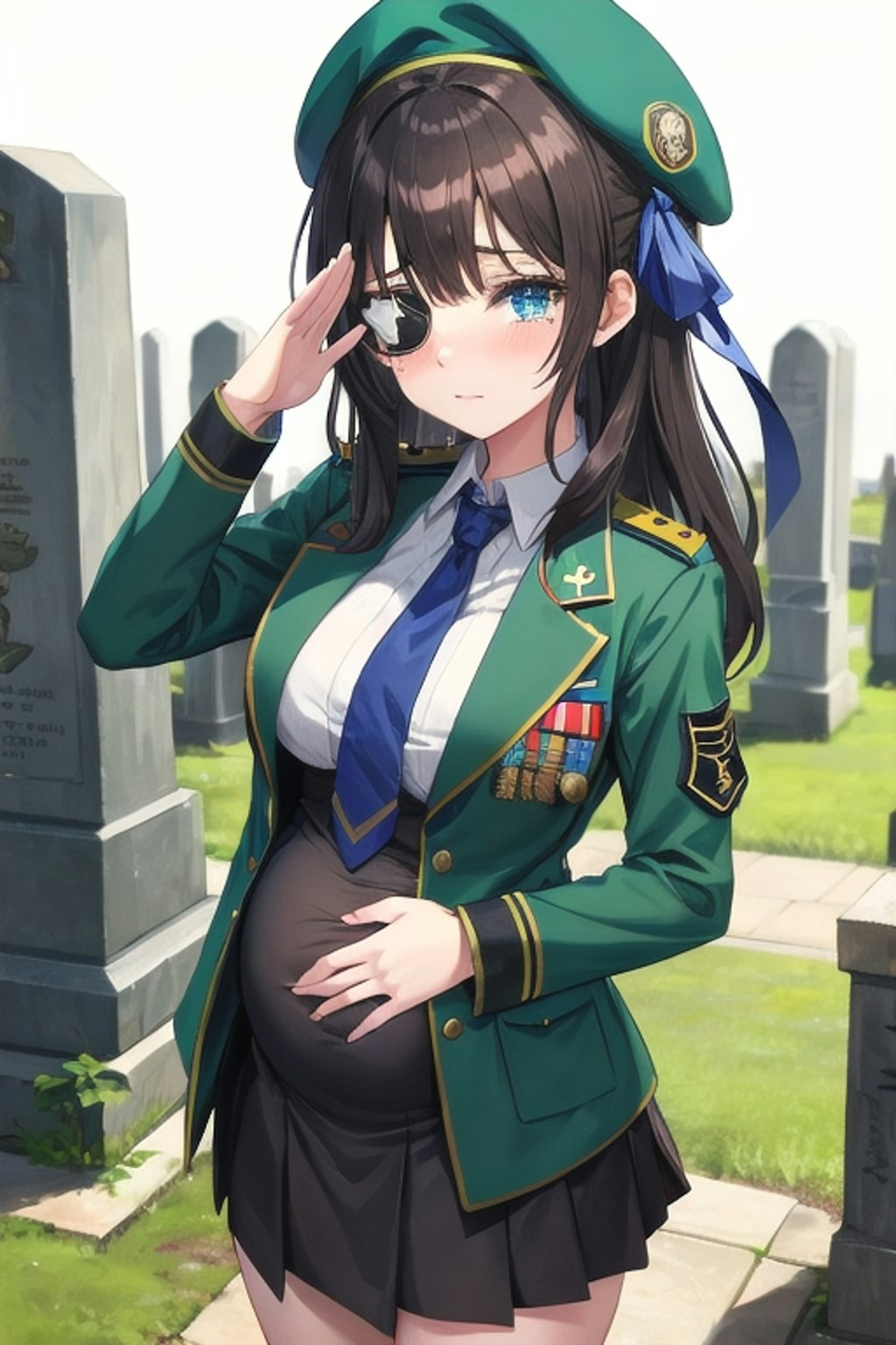 女軍人