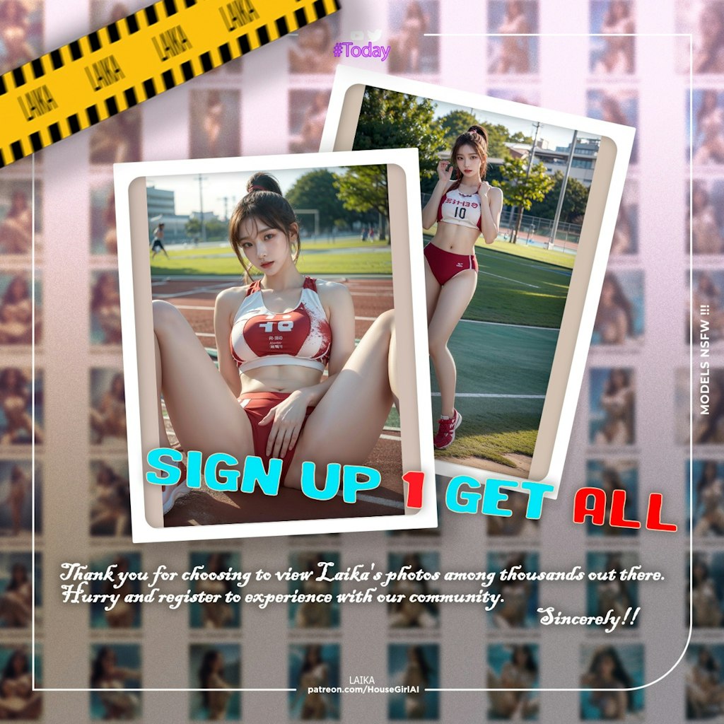 AI Girl Vol 528 | Athletics running | Download Here