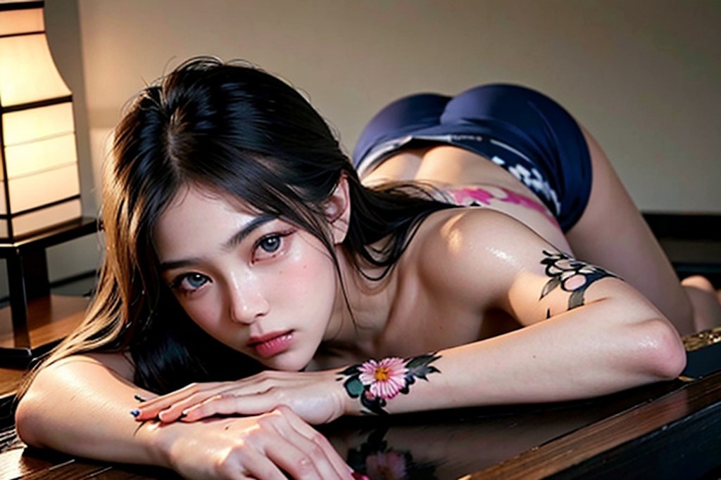 078Tattoo Girl Friends R-18 vol.23