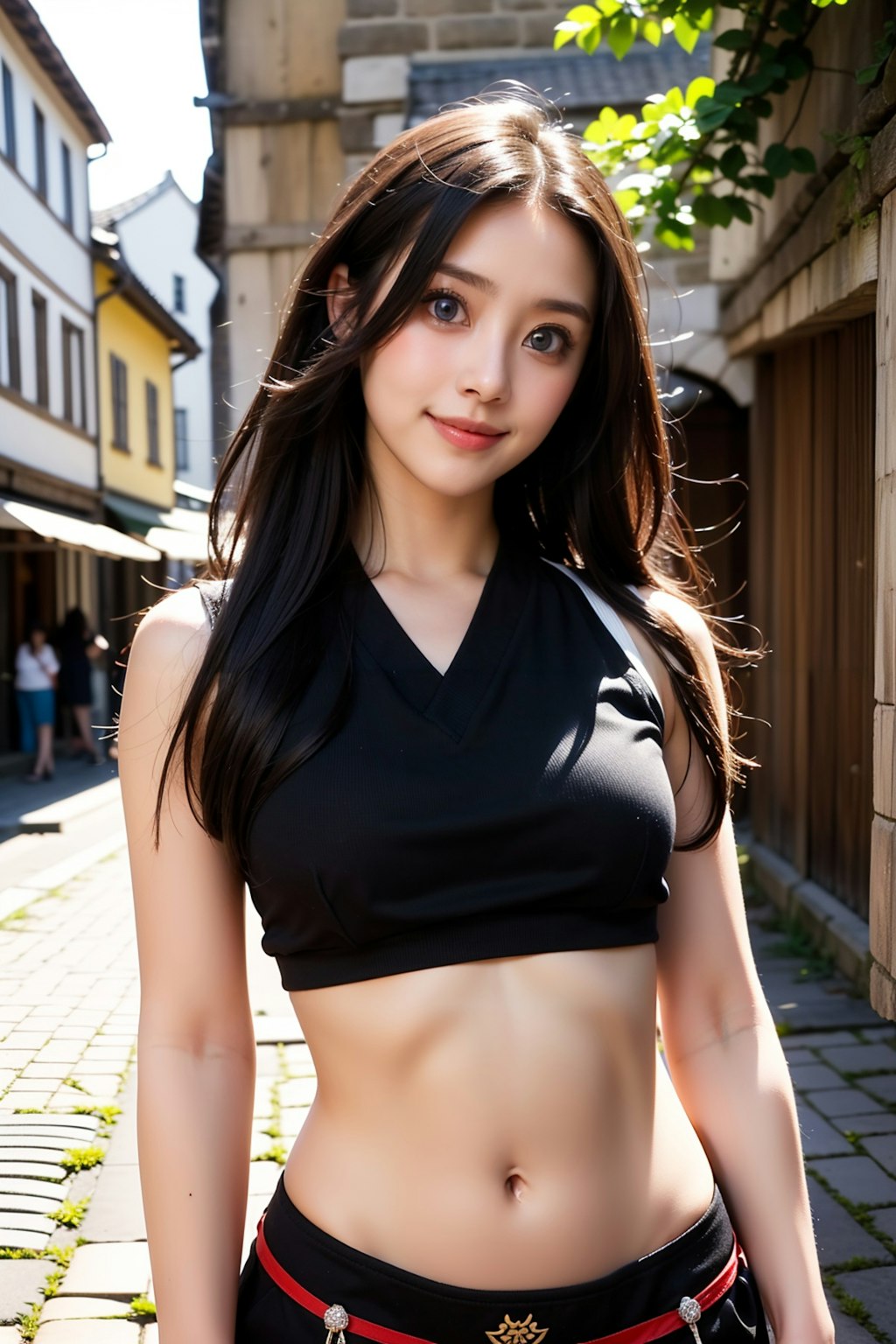 侍のAI美女です