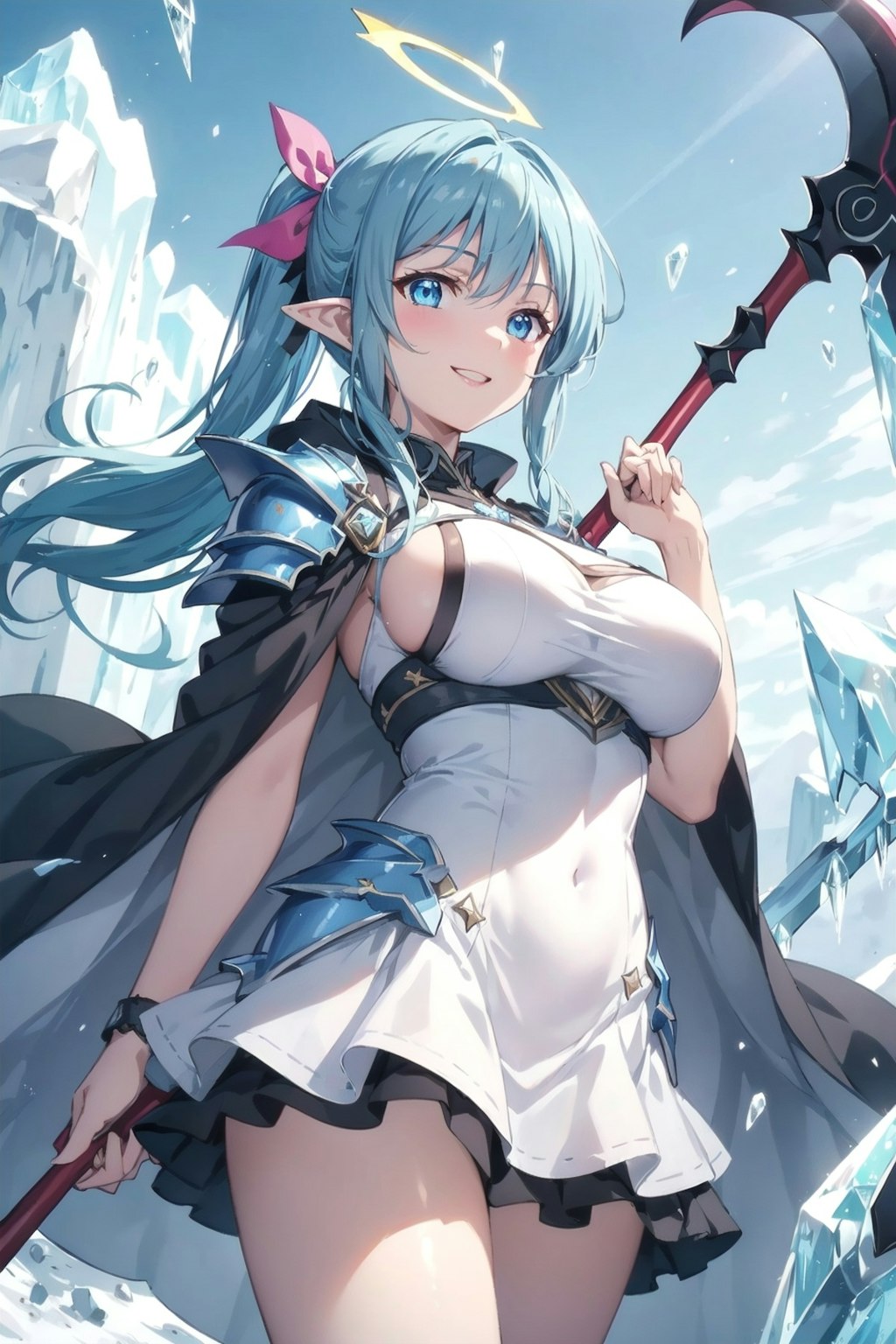 氷河の女戦士