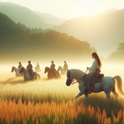 たまきはる宇智の大野に馬並めて朝踏ますらむその草深野