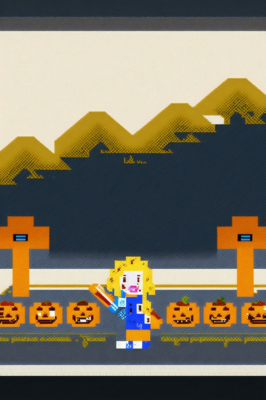 ピクセルハロウィン