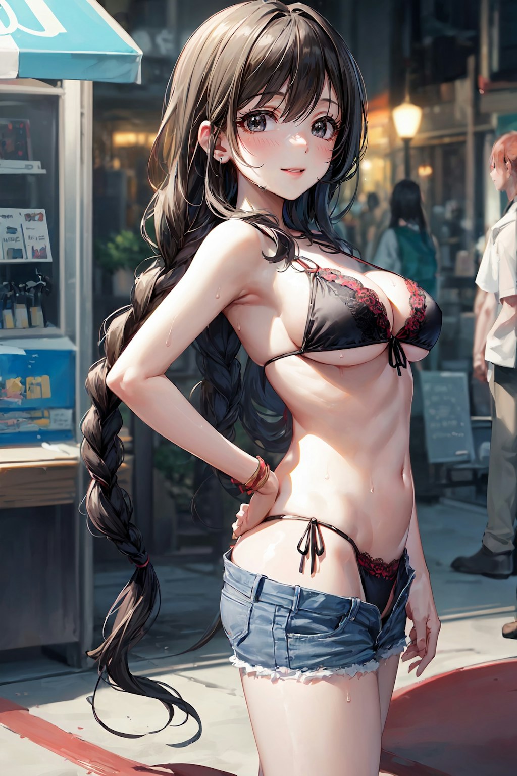 今日の水着枠