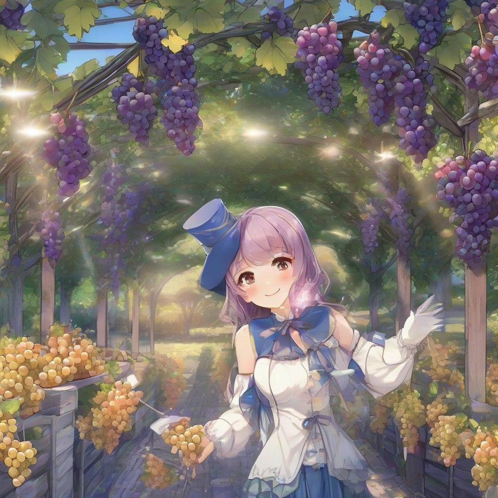 💓ブドウを食べますか？🍇