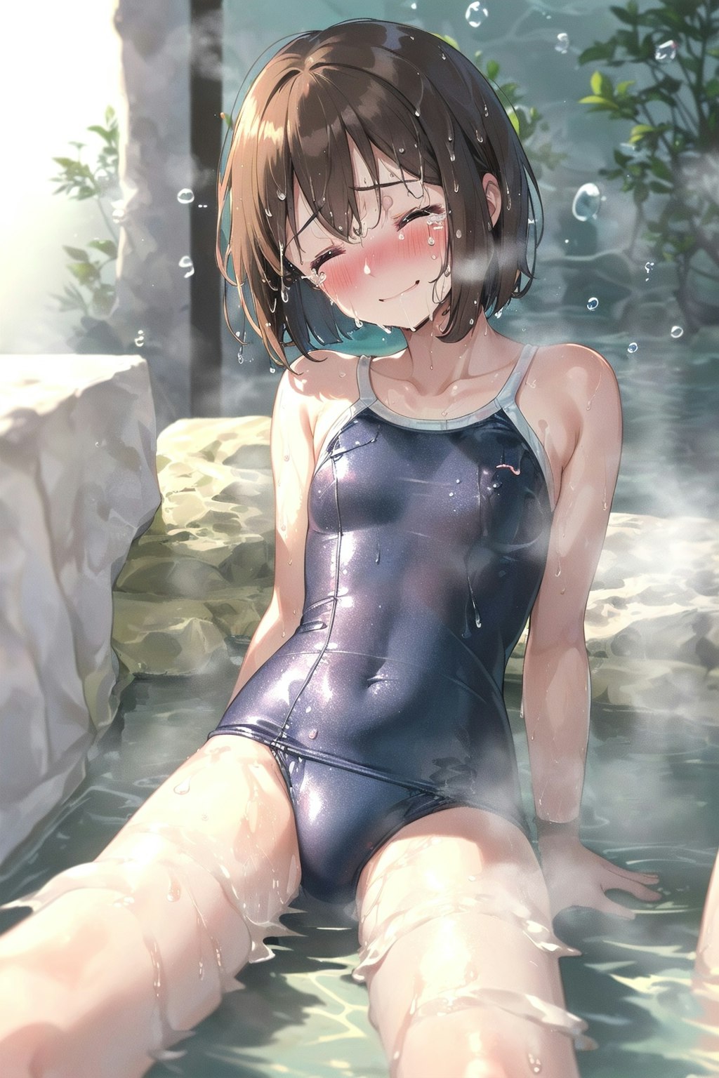 うちの子の水彩画