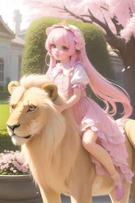 桜花姫は獅子に乗って
