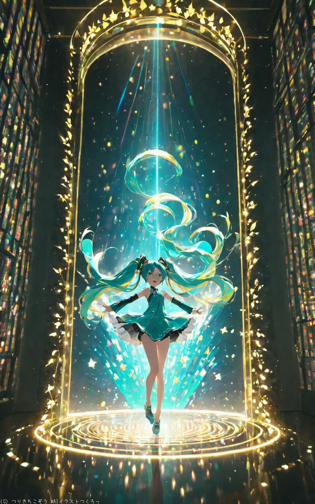 初音ミク、光のコンサート