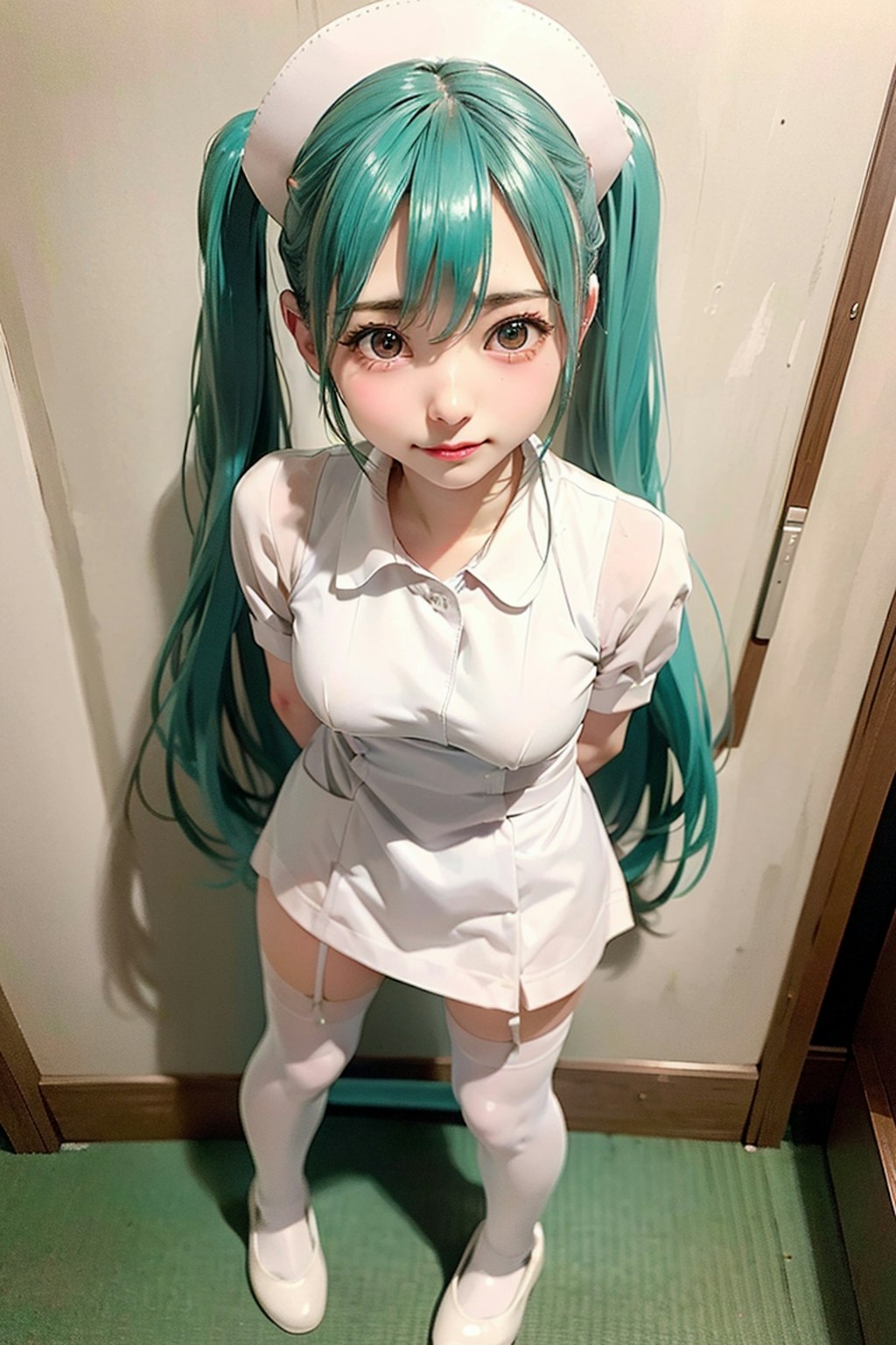 初音ミクです。007_ナース服