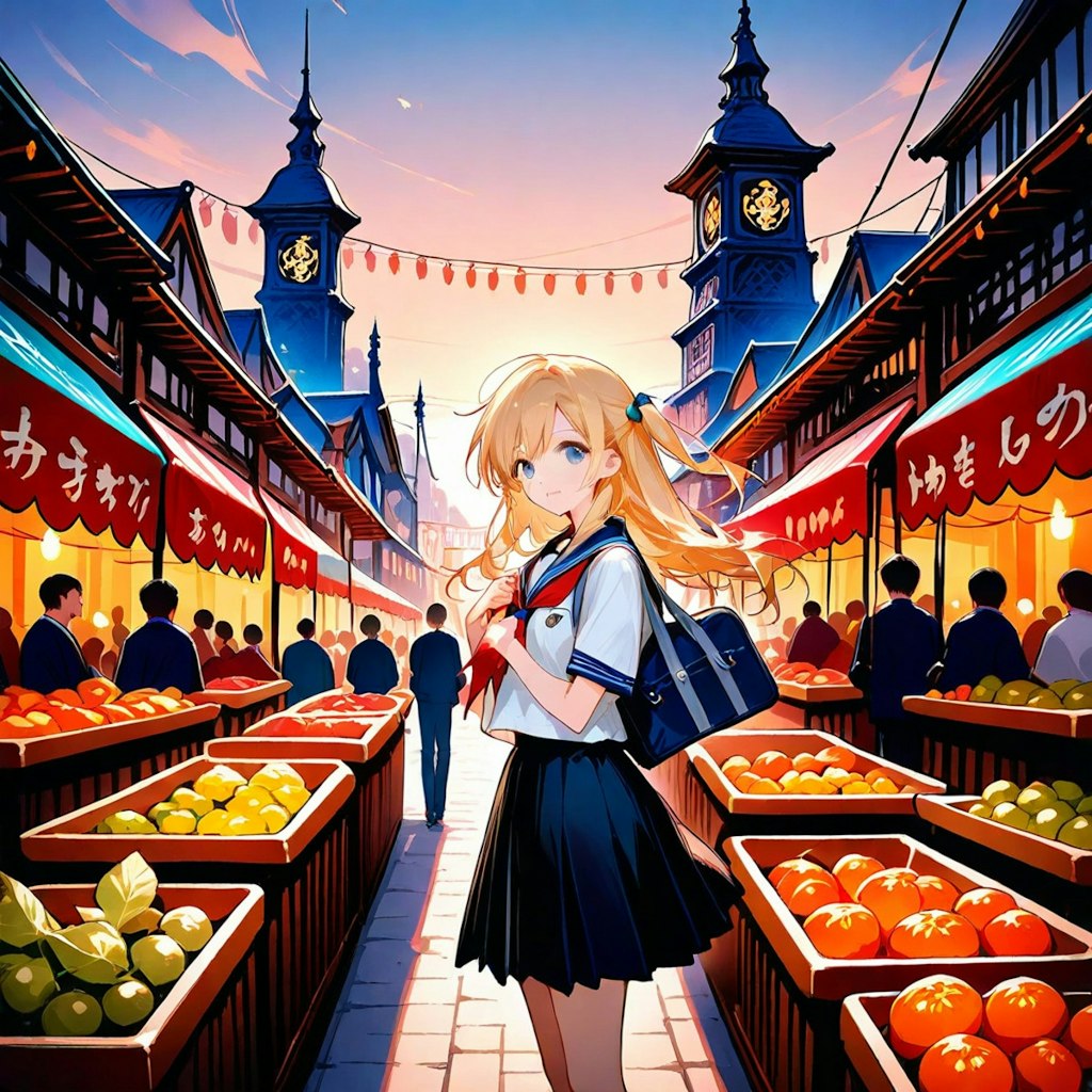夕市のJK