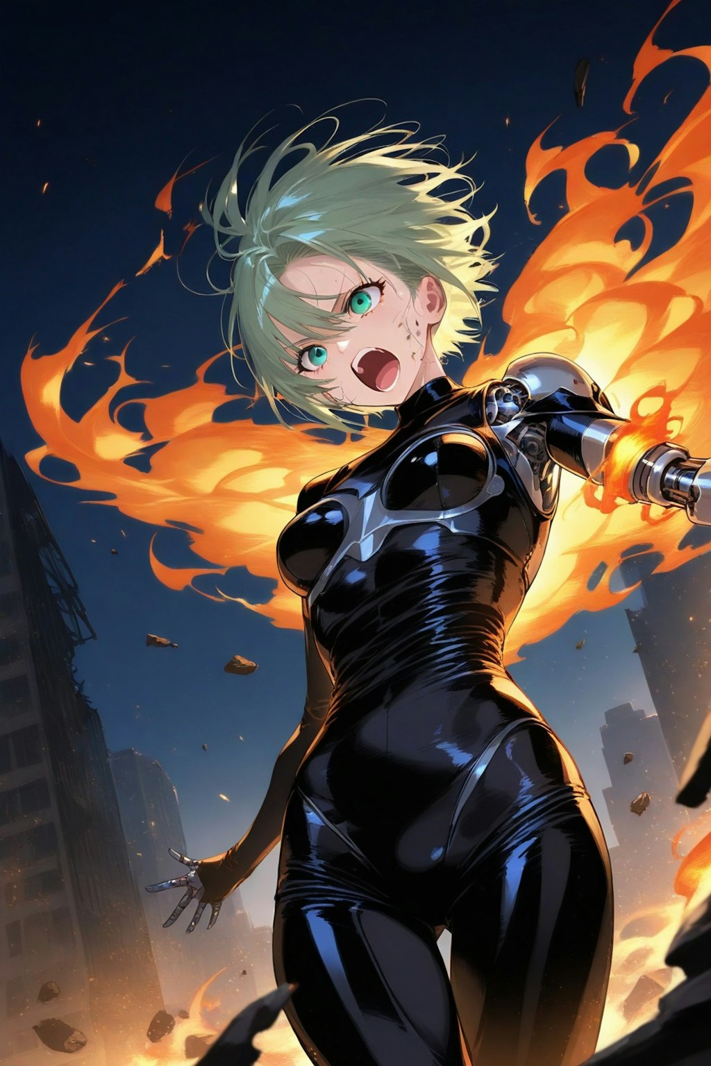 ちちぷい生成メカ娘　被弾上等3
