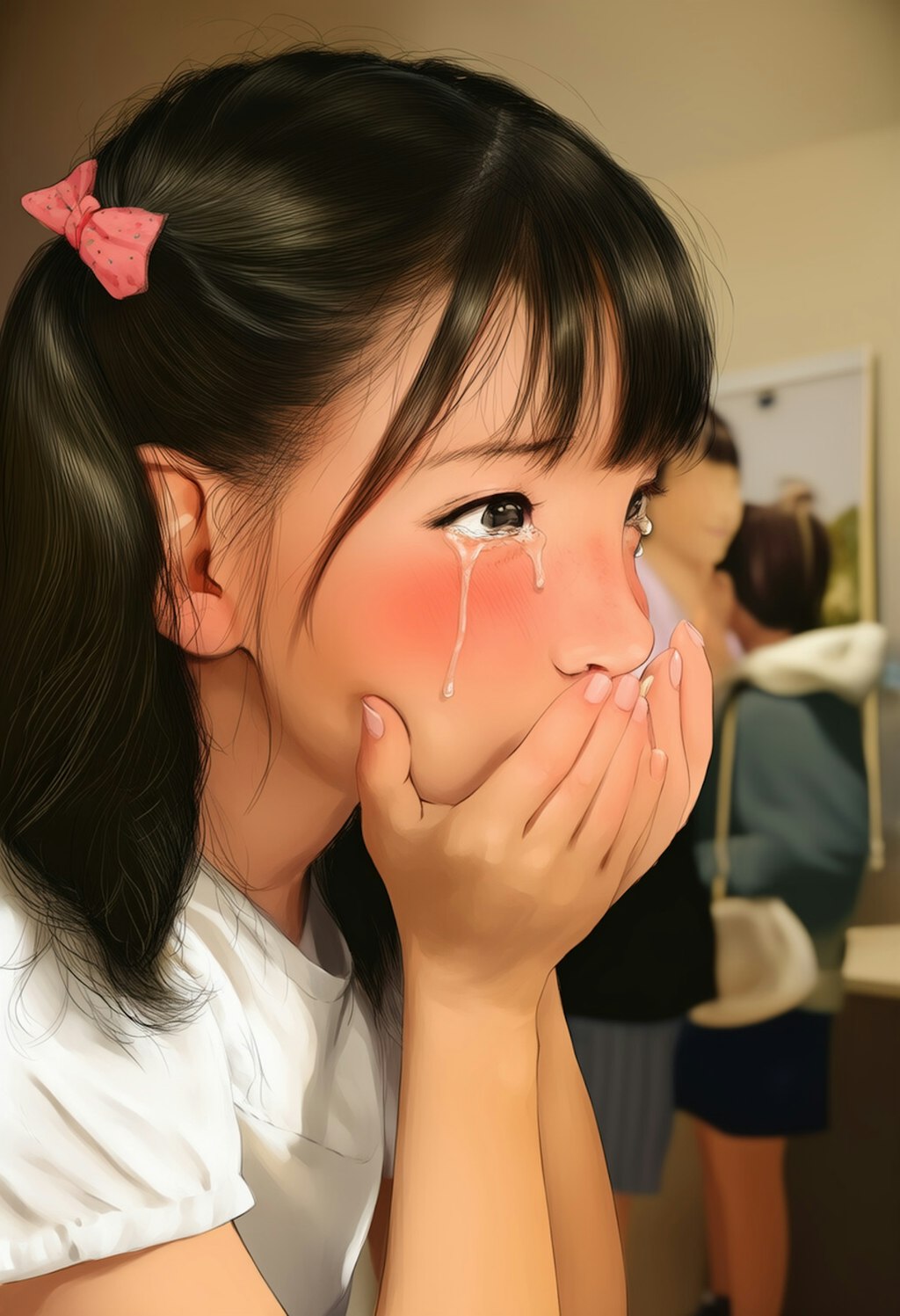 泣いちゃうほど恥ずかしい子