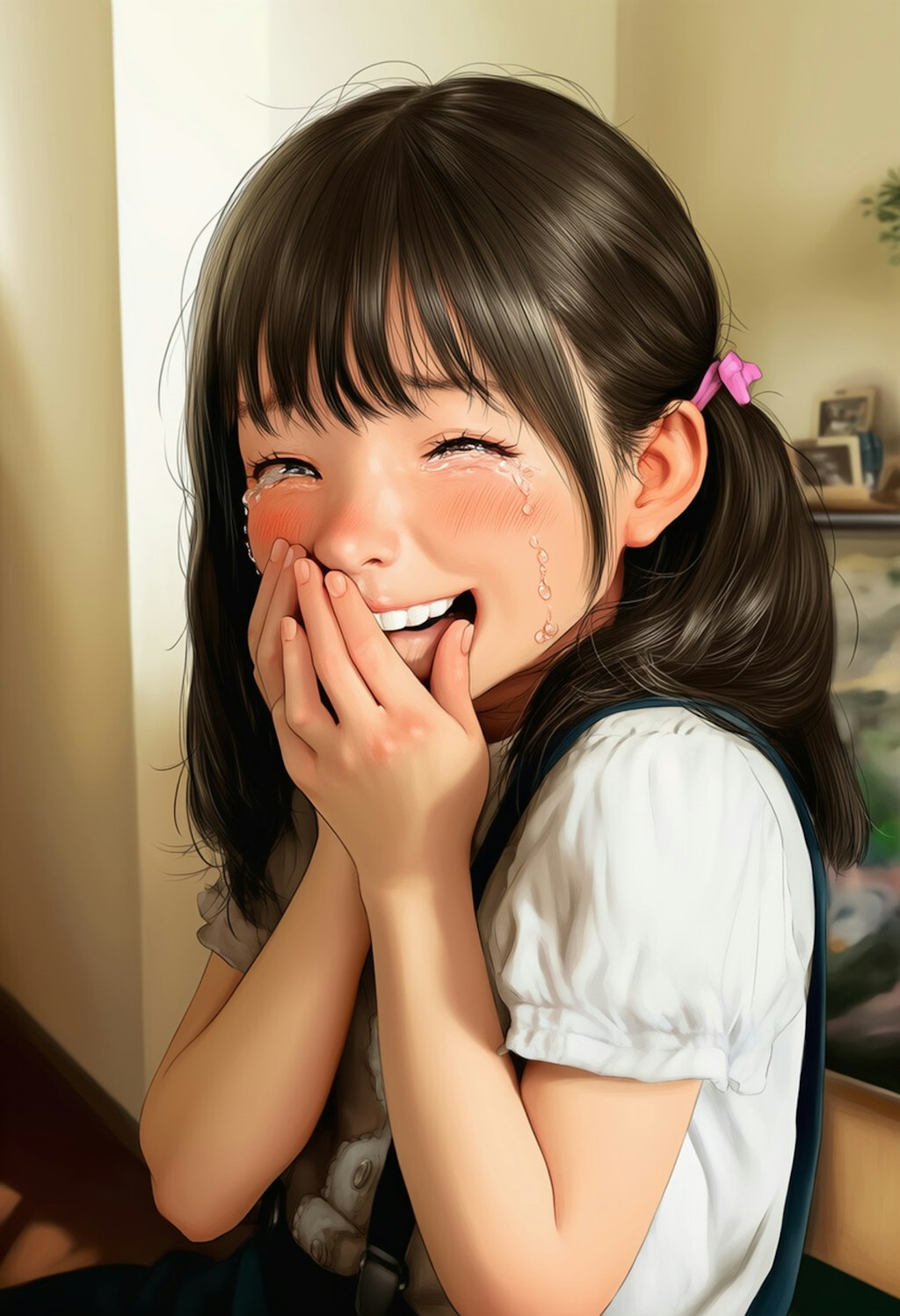 泣いちゃうほど恥ずかしい子