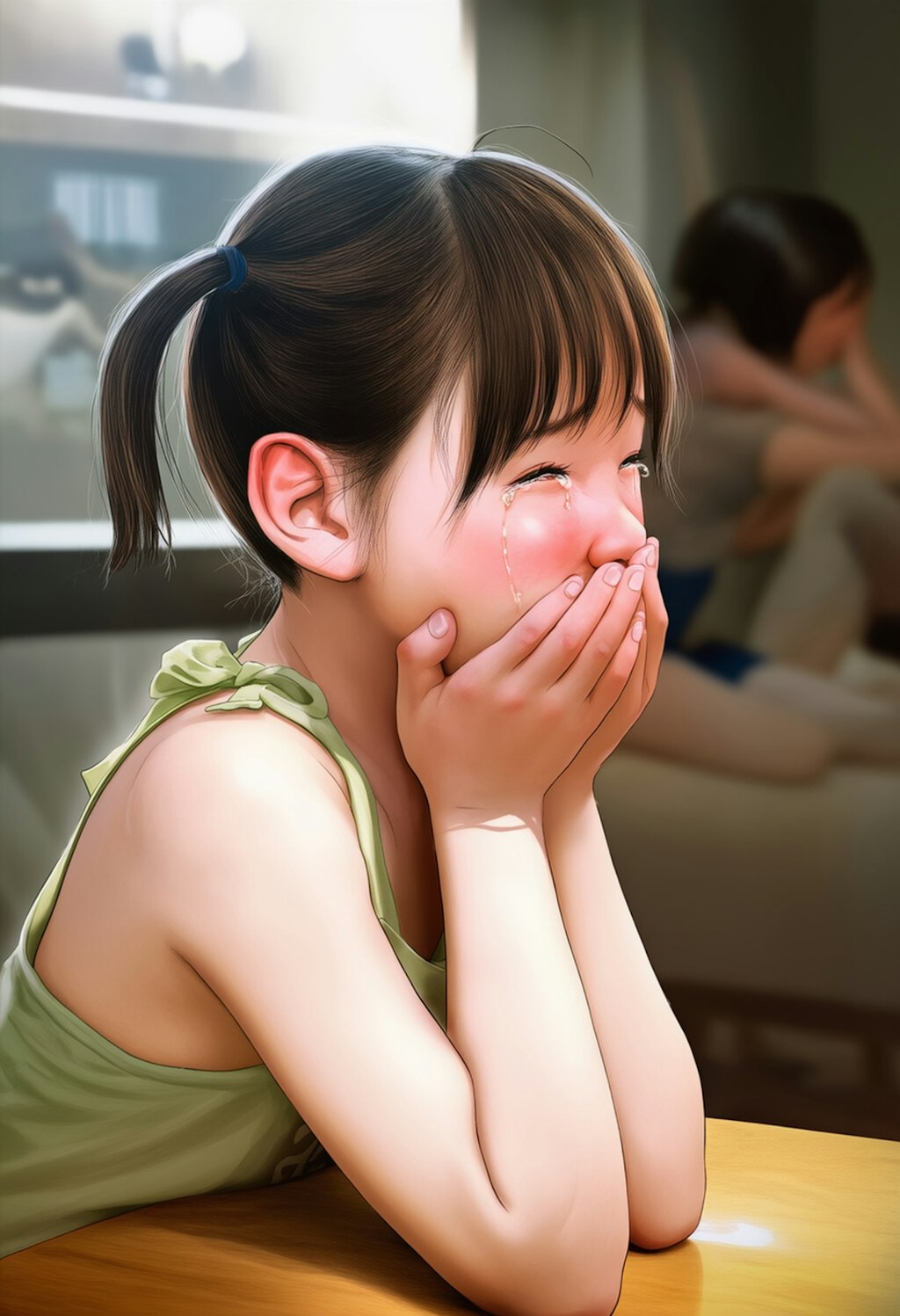 泣いちゃうほど恥ずかしい子