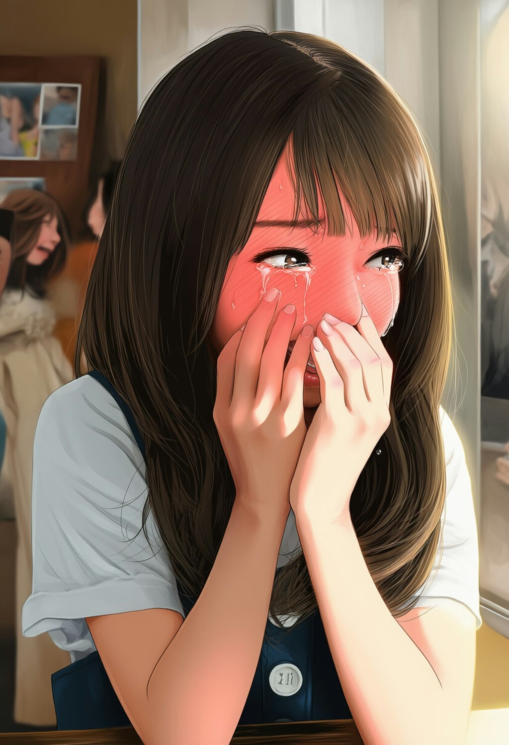 泣いちゃうほど恥ずかしい子