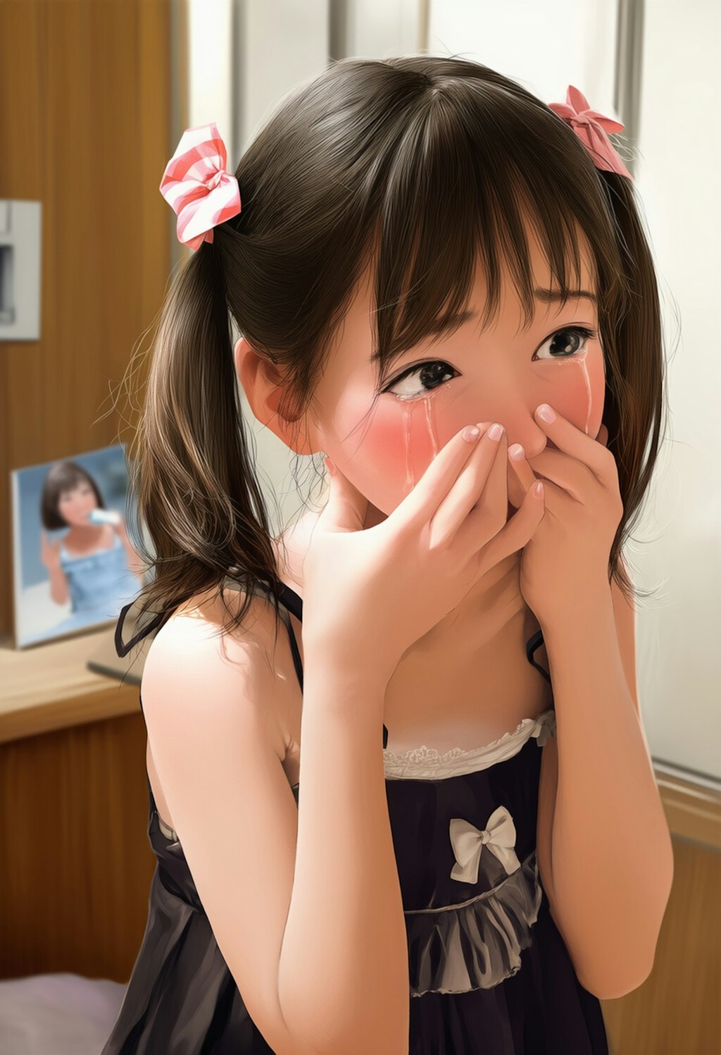 泣いちゃうほど恥ずかしい子