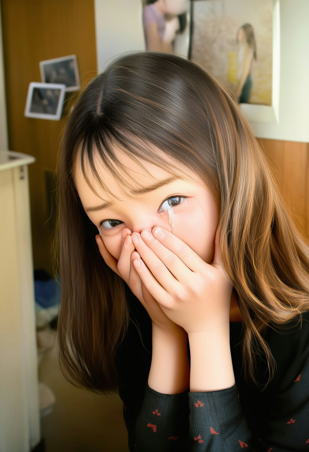 泣いちゃうほど恥ずかしい子