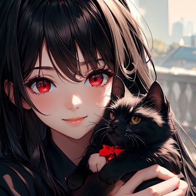 黒猫と私
