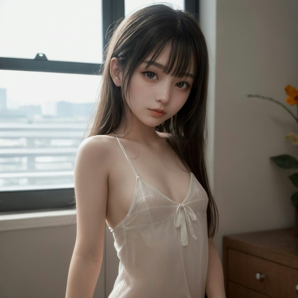 美少女とおっぱいを見つめ続けると視力が回復しました（個人差があります）