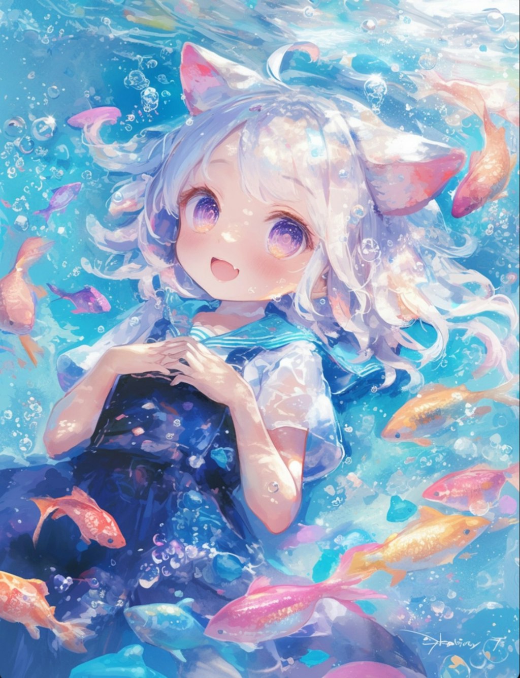 👧🐟️