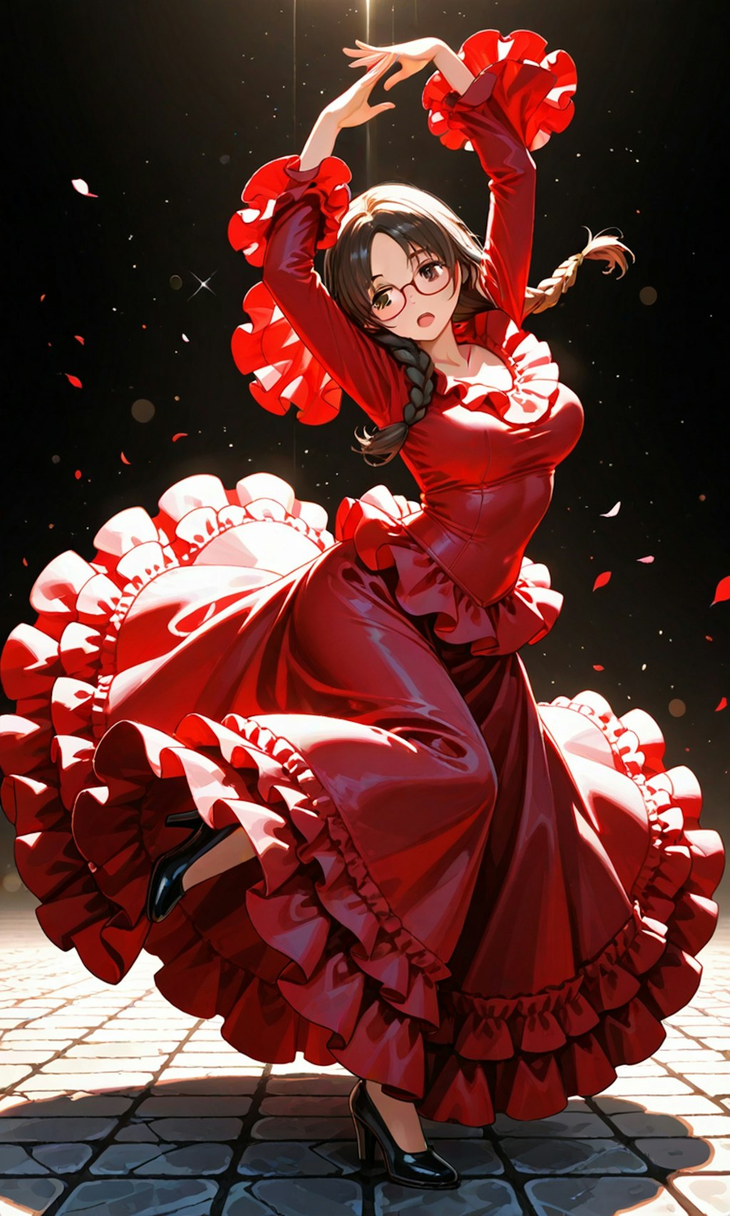 しおりさんのフラメンコ in Spain