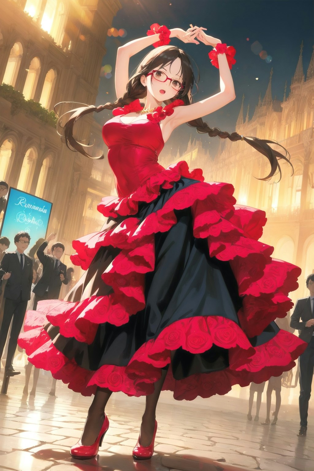 しおりさんのフラメンコ in Spain