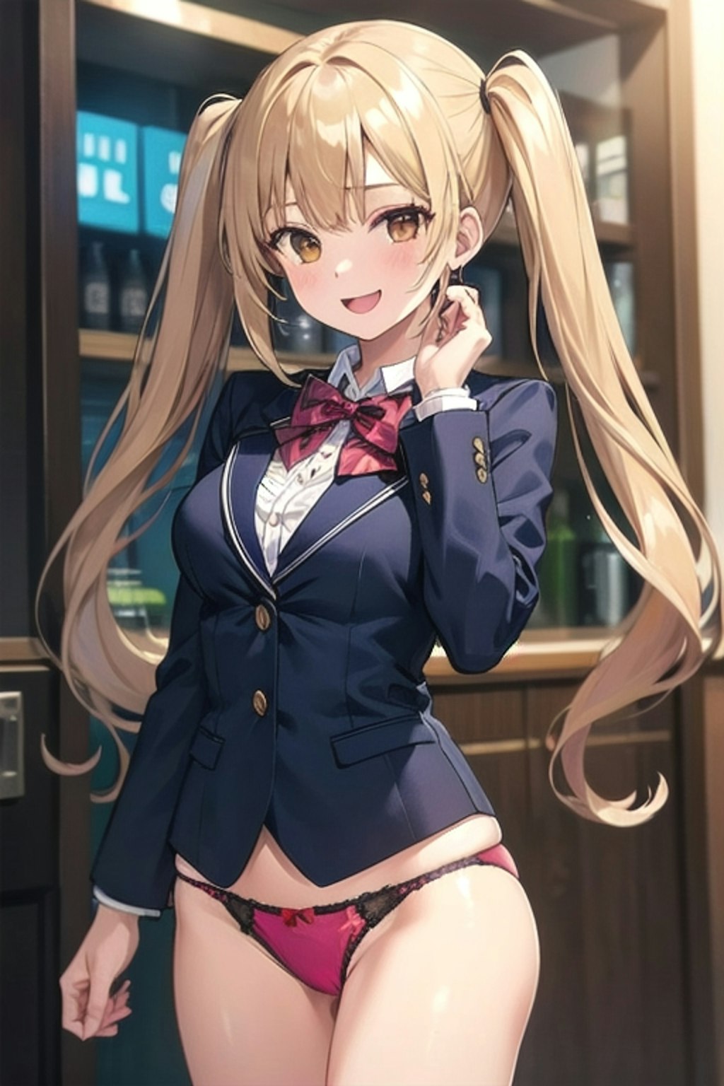 School twintails girl