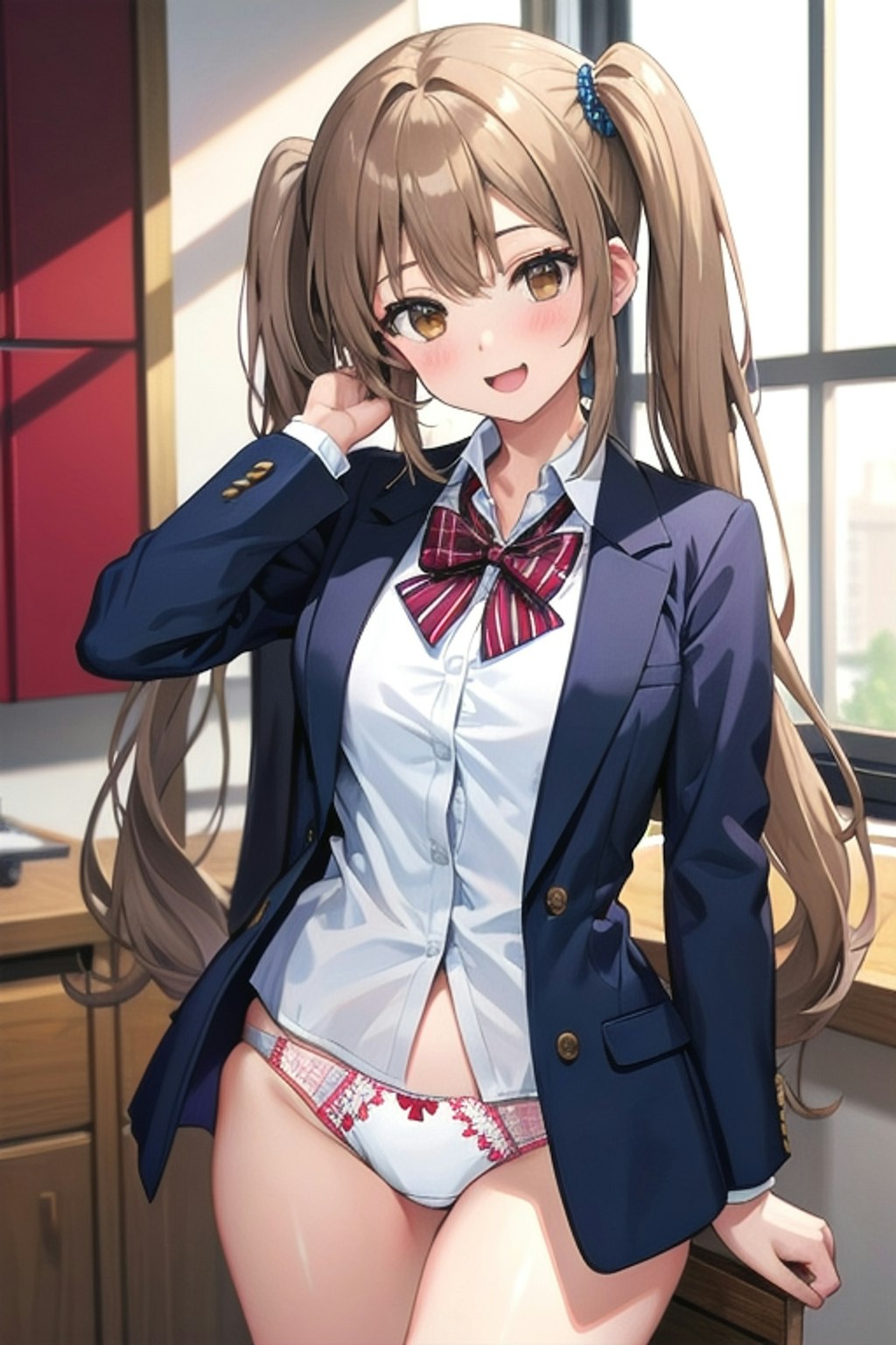 School twintails girl