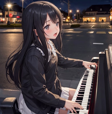 街頭ピアノ
