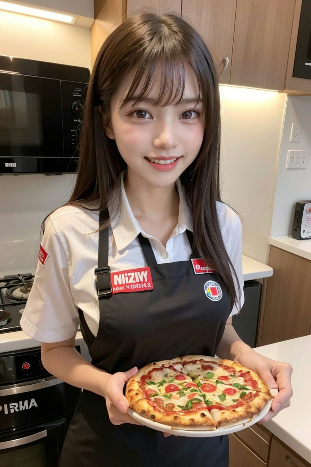 かんたんプロンプトで🍕