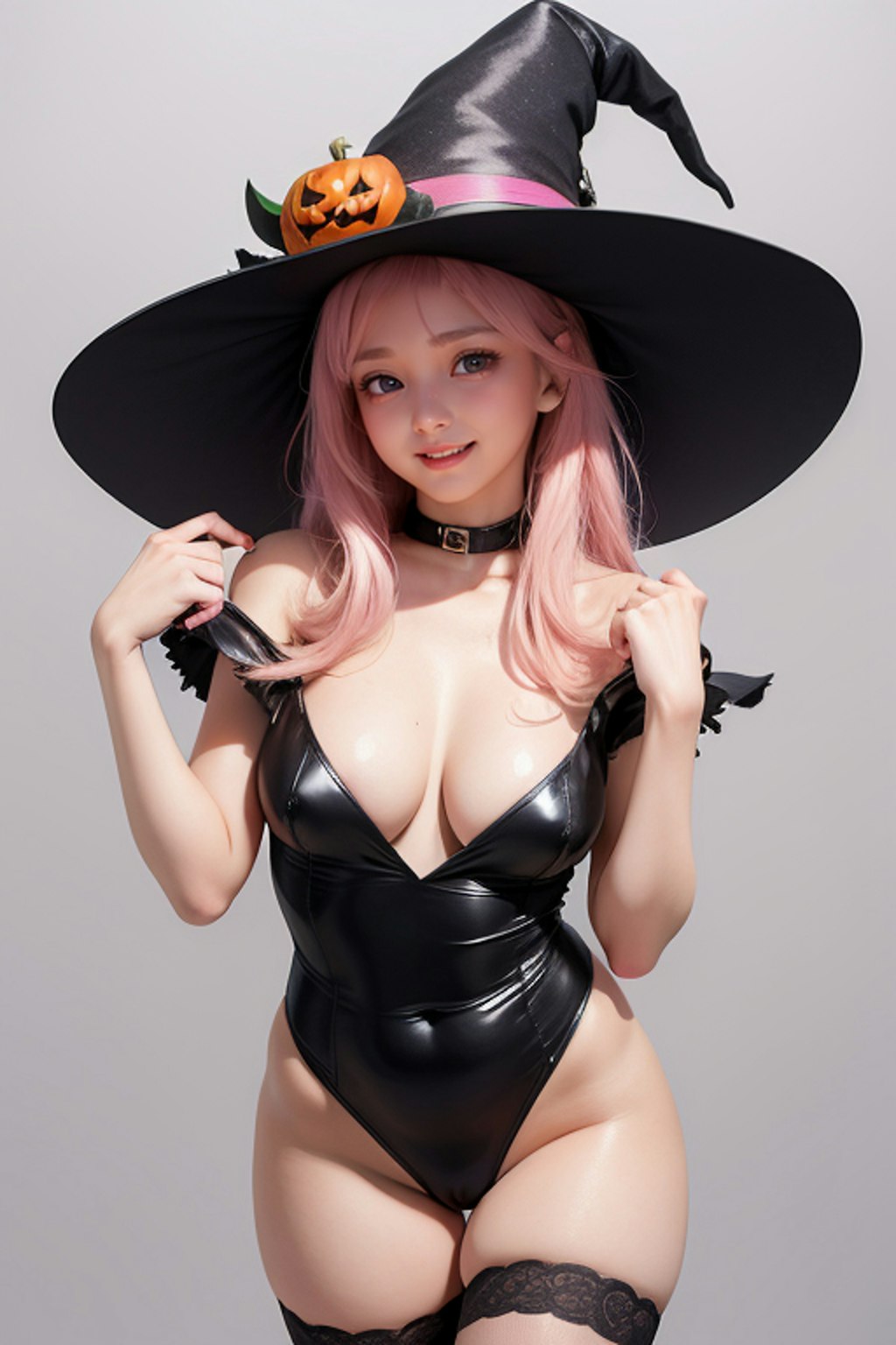 ハロウィンコスプレ ピンク4