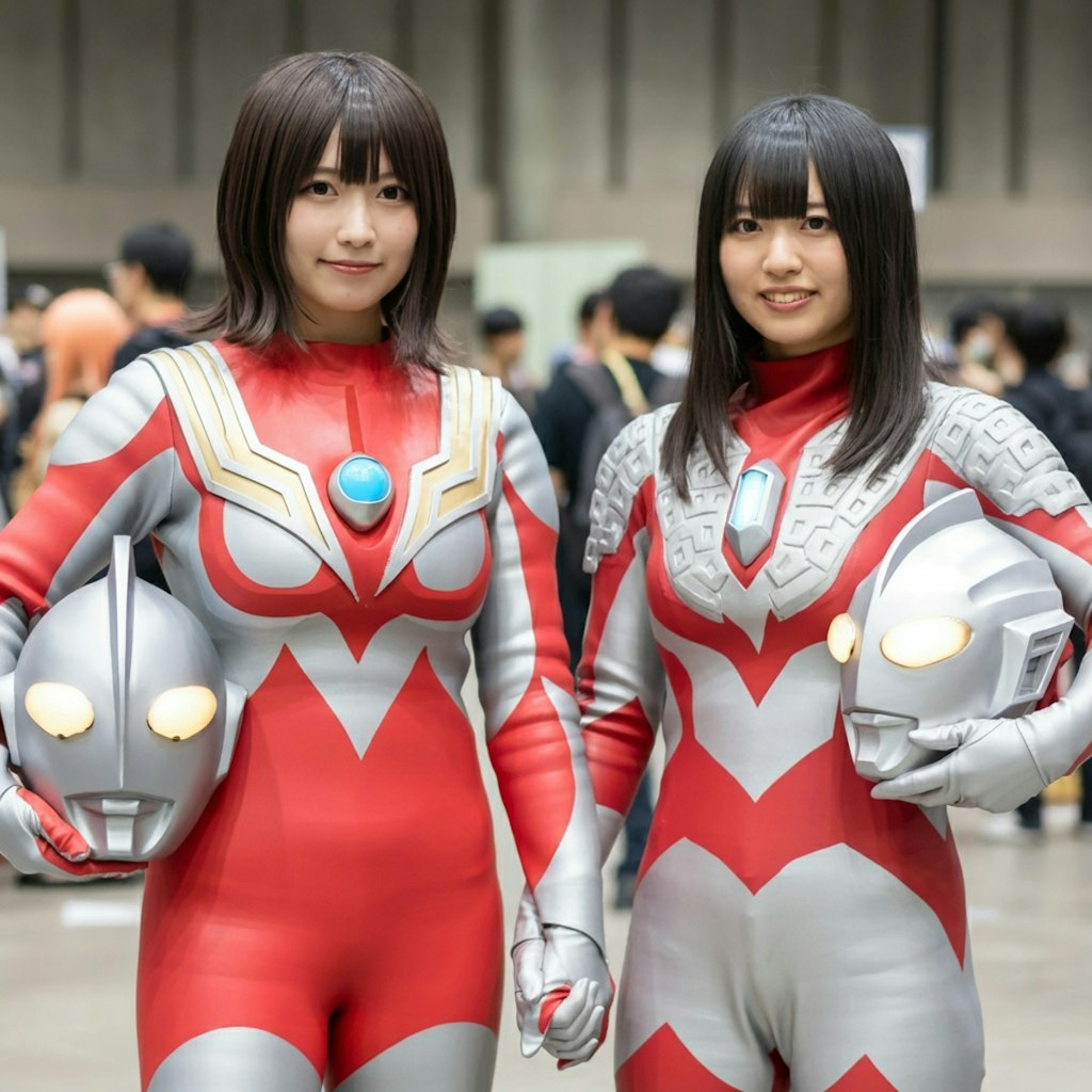 ウルトラウーマン2人