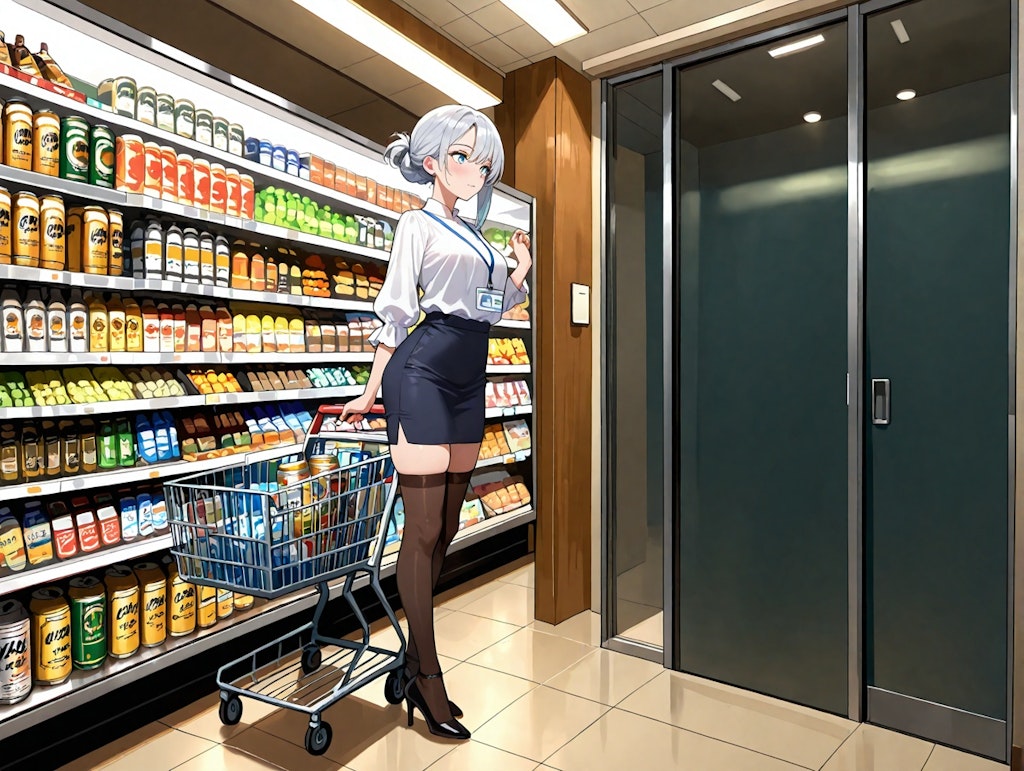 スーパーちちぷいで買い物