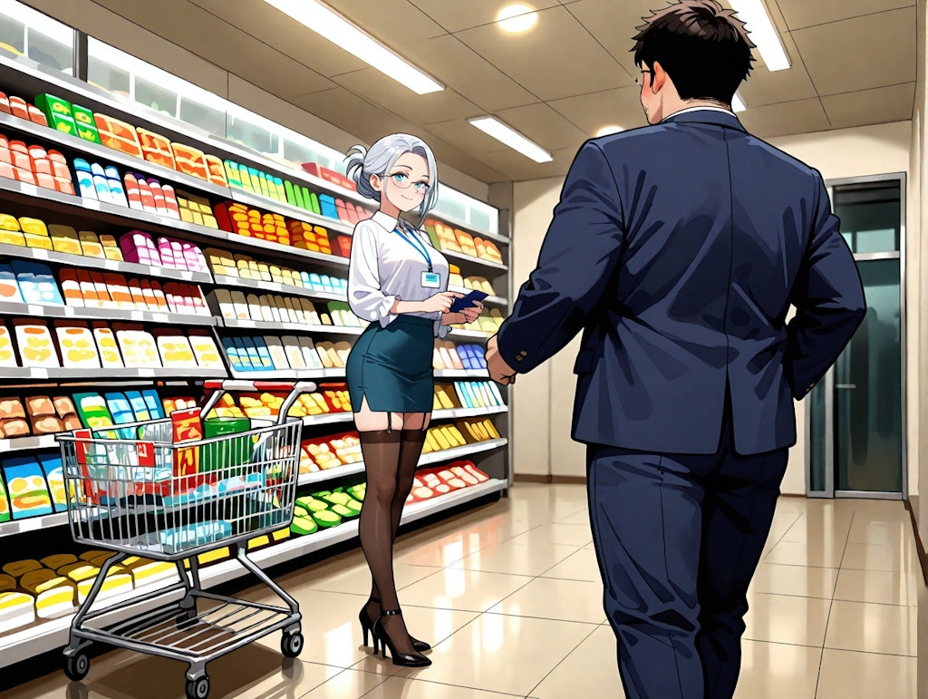 スーパーちちぷいで買い物