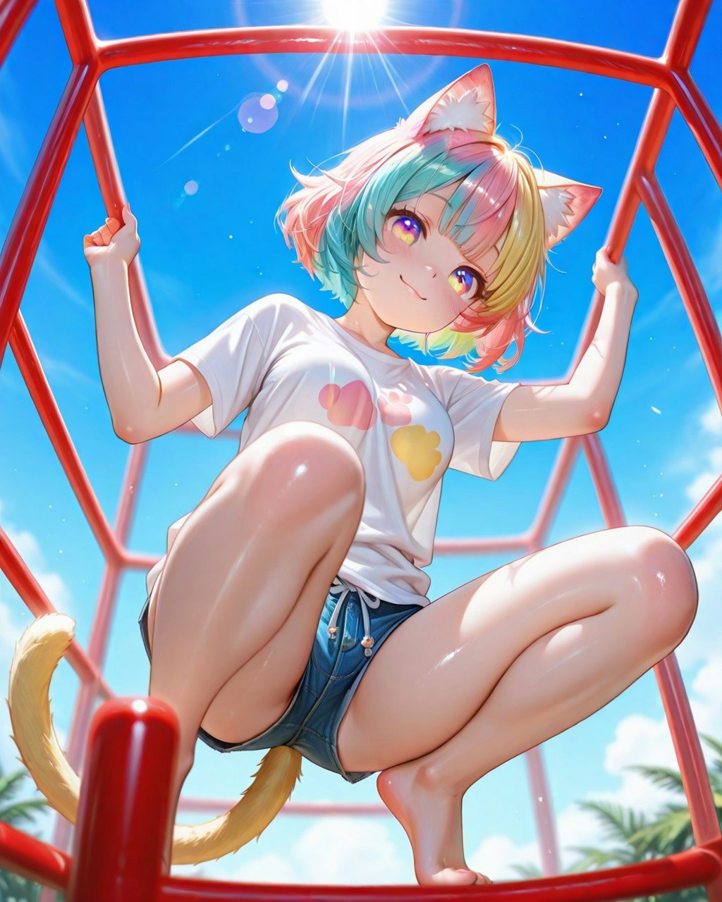 12枚）猫娘さんぽ