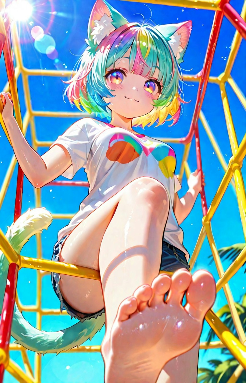 12枚）猫娘さんぽ