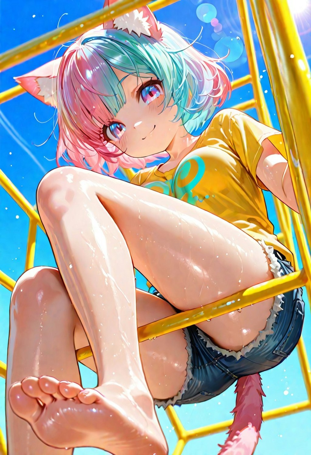 12枚）猫娘さんぽ