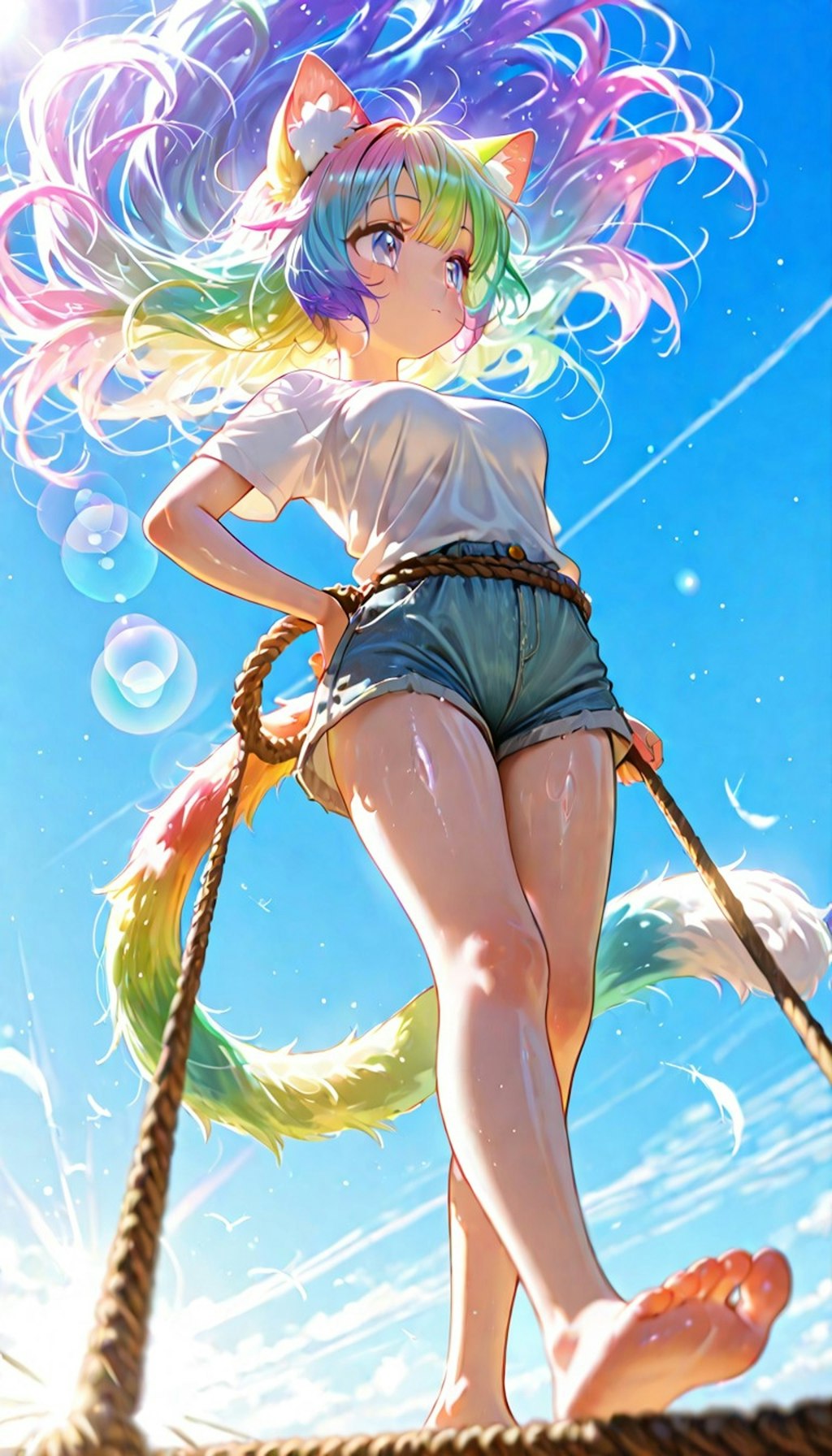 12枚）猫娘さんぽ