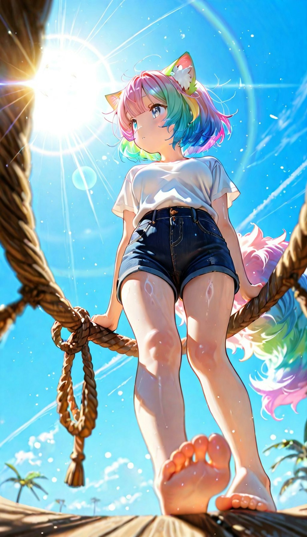 12枚）猫娘さんぽ