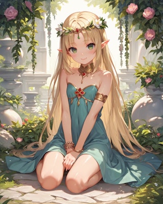 花と春の女神フローラ