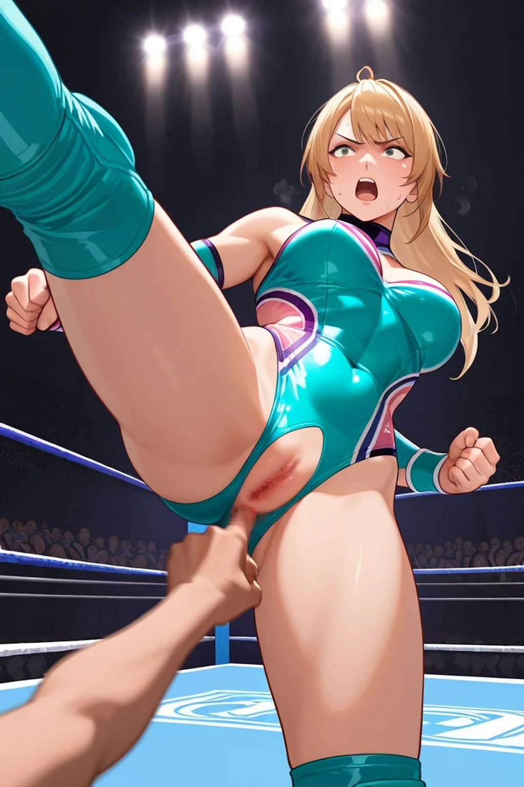 女子プロレス おっぴろげキック敗れたり